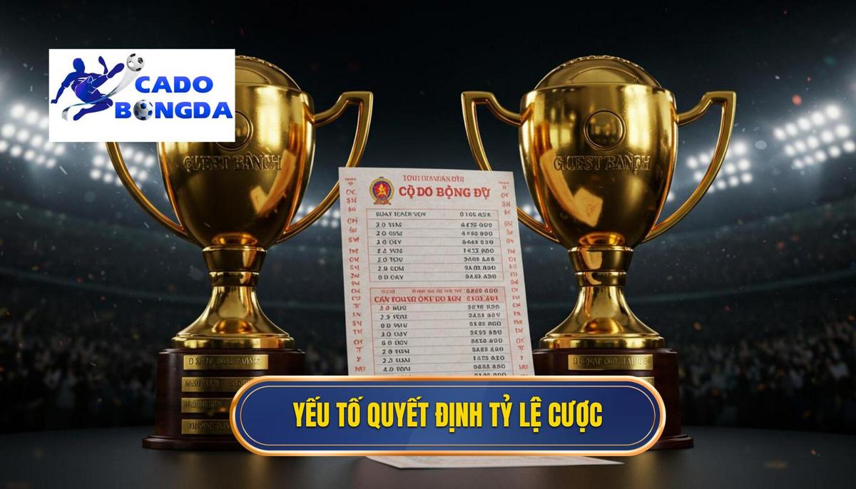 Phần 2_ Yếu Tố Quyết Định Tỷ Lệ Kèo Cược Đội Giành Cúp Vàng