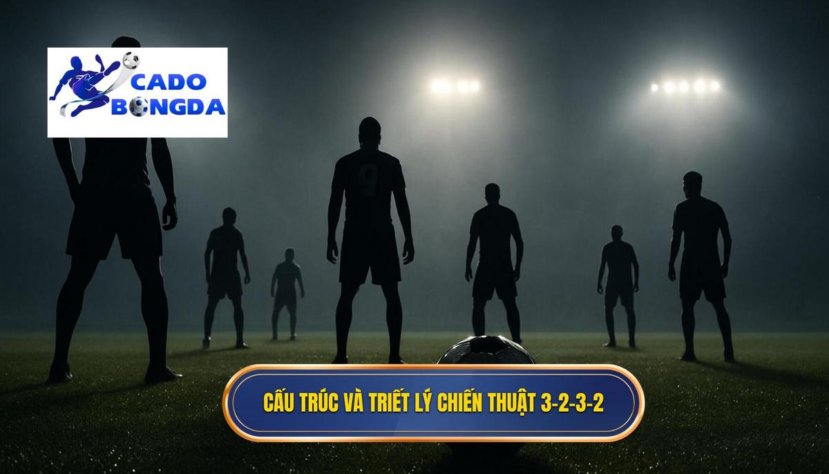 Phân Tích Chuyên Sâu Chiến thuật bóng đá 3-2-3-2: Sức Mạnh Tấn Công Vượt Trội 1 Cấu Trúc Cơ Bản và Triết Lý Đằng Sau Chiến thuật 3-2-3-2