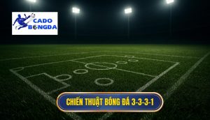 Chiến thuật bóng đá 3-3-3-1