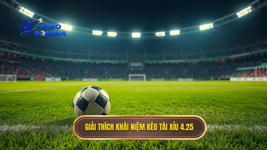 Kèo tài xỉu 4.25 là gì? Giải mã chi tiết và chiến thuật chơi bất bại 1 Giải thích khái niệm kèo tài xỉu 4.25