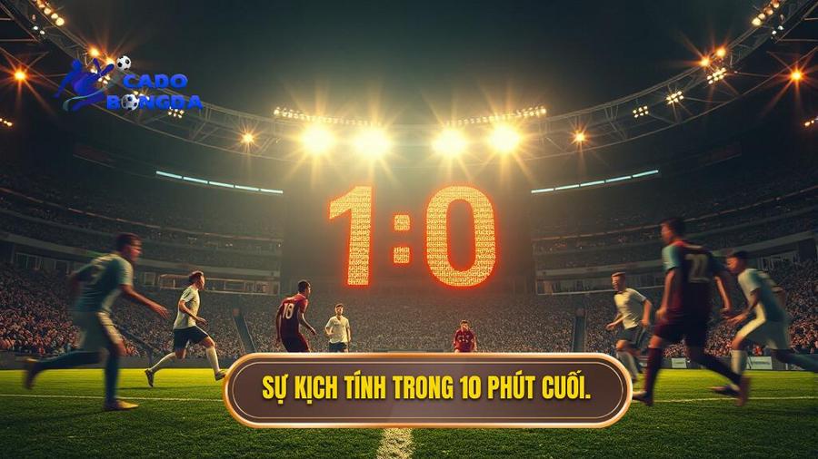 Sự kịch tính trong 10 phút cuối.