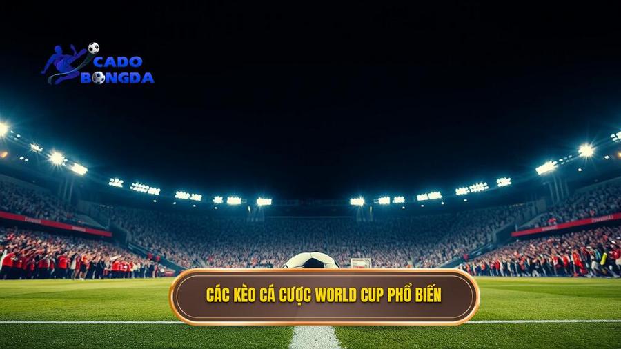 Cá cược bóng đá World Cup: Cẩm nang toàn diện từ chuyên gia CÁ ĐỘ BÓNG ĐÁ 3 Các loại kèo phổ biến trong cá cược bóng đá World Cup