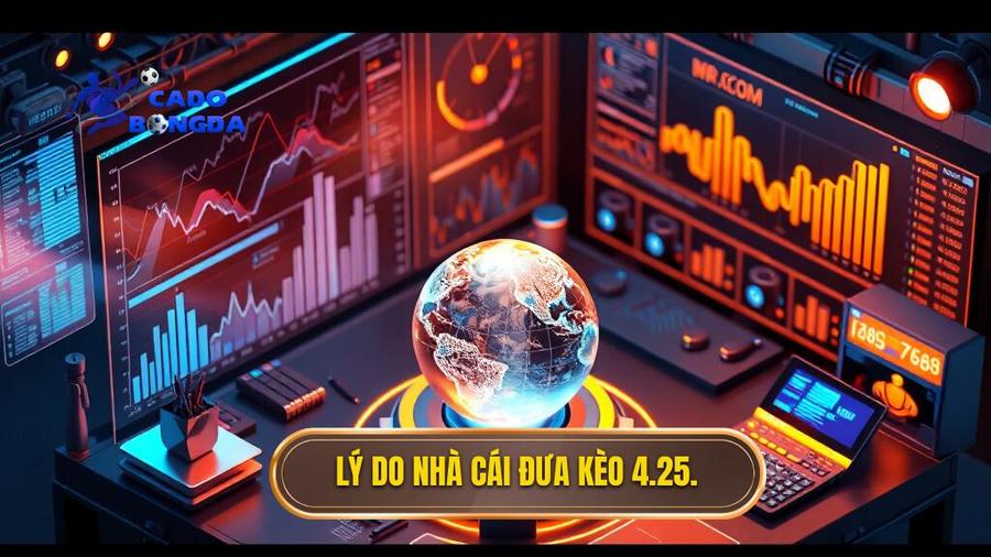 Kèo tài xỉu 4.25 là gì? Giải mã chi tiết và chiến thuật chơi bất bại 3 Lý do nhà cái đưa kèo 4.25.