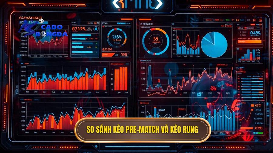 Cách đọc kèo bóng đá theo thời gian thực: Nghệ thuật làm chủ bảng kèo Running 3 So sánh kèo Pre-match và kèo rung
