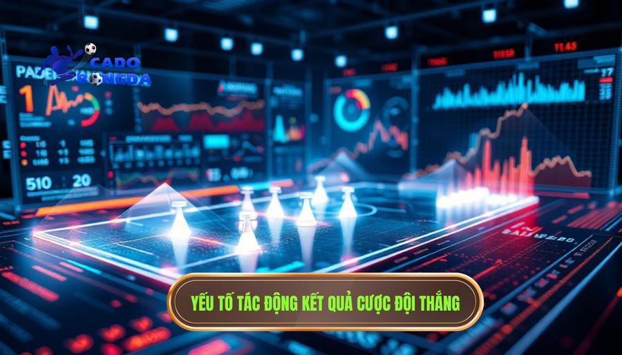 Yếu tố tác động kết quả cược đội thắng